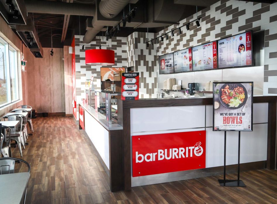 interior of barburrito location