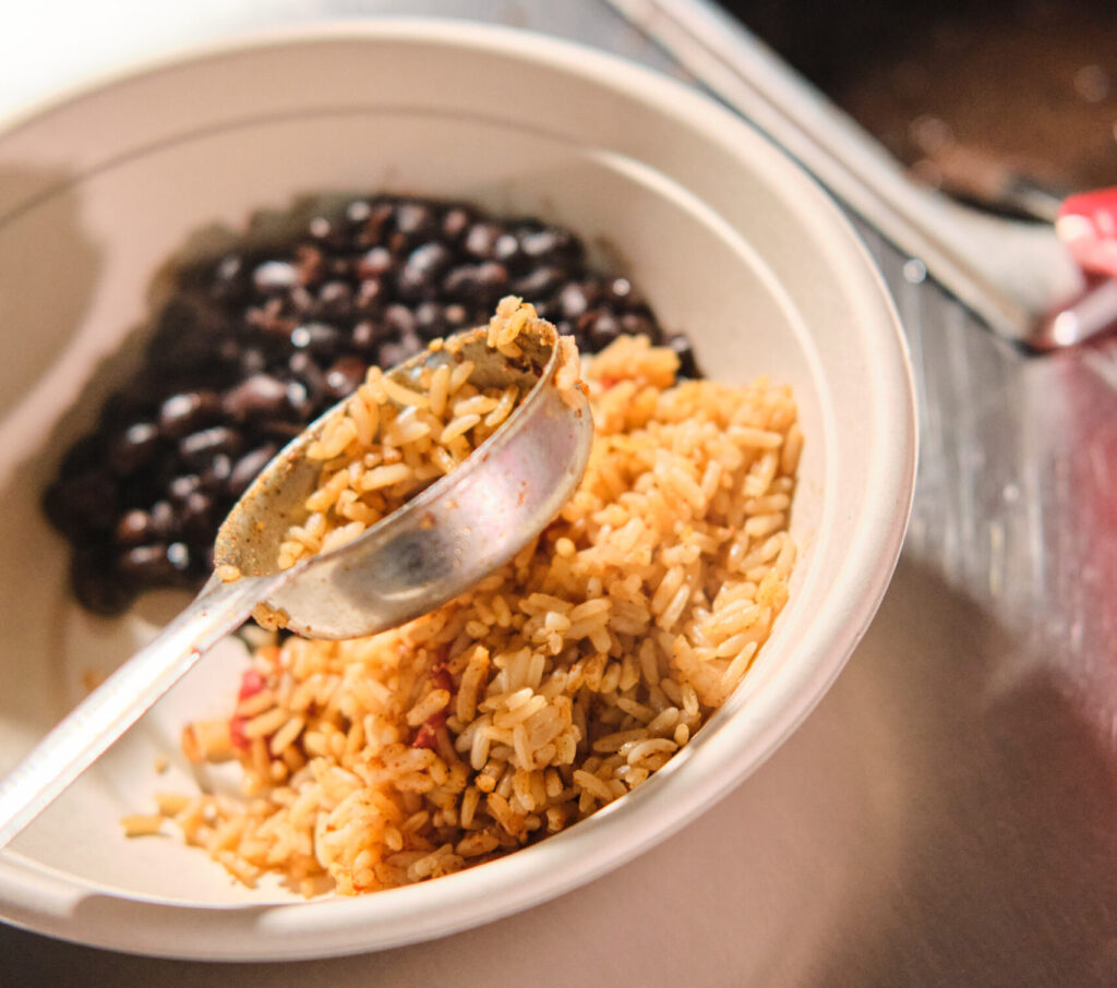 vegan burrito bowl