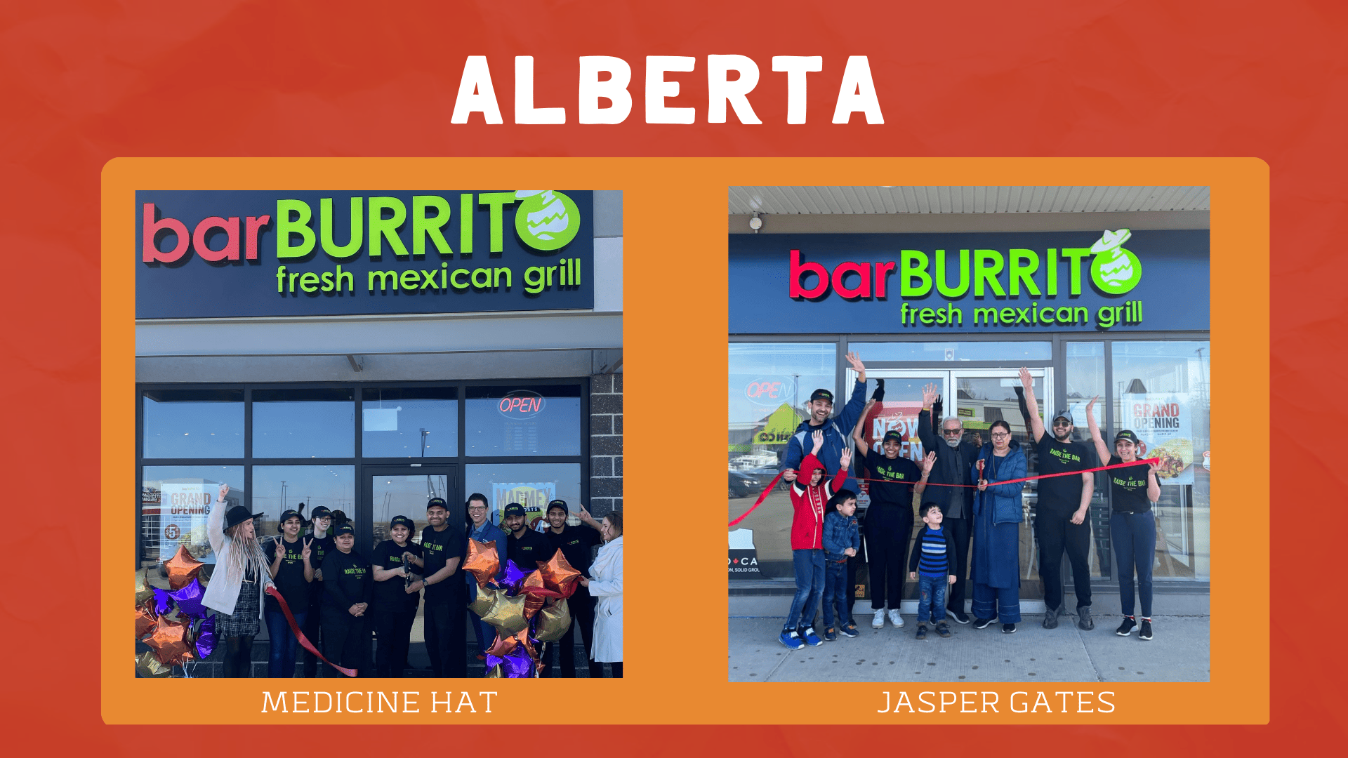 Exciting News! 5 New Locations This Month BarBurrito